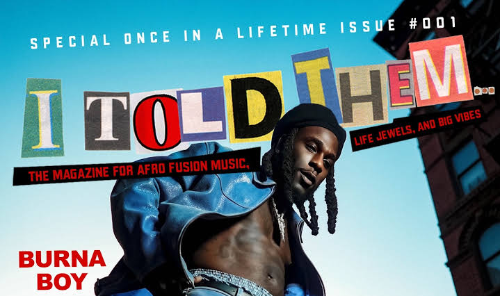 Singer Burna Boy Releases Seventh Album ‘I Told Them’