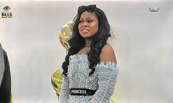 BBNaija: Princess Evicted from All Stars