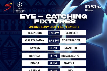 Champions League: Bayern vs Man Utd, Other Big Games to Air On DStv, GOtv