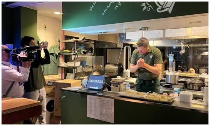 Hilda Baci Dethroned, Irish Chef Alan Fisher Sets New Guinness World Record