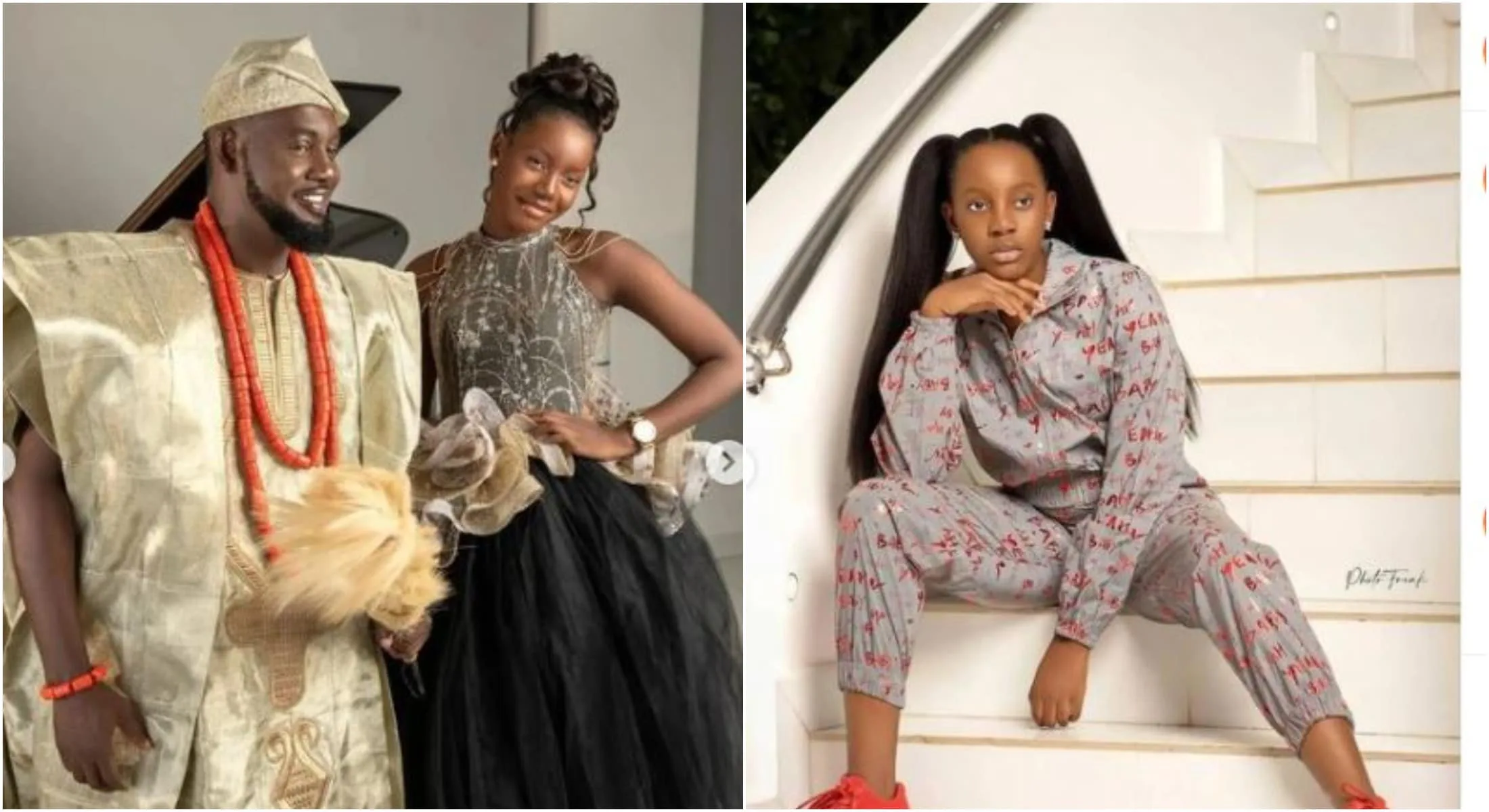 Ay Comedian Eulogises First Daughter, Michelle as She Clocks 16