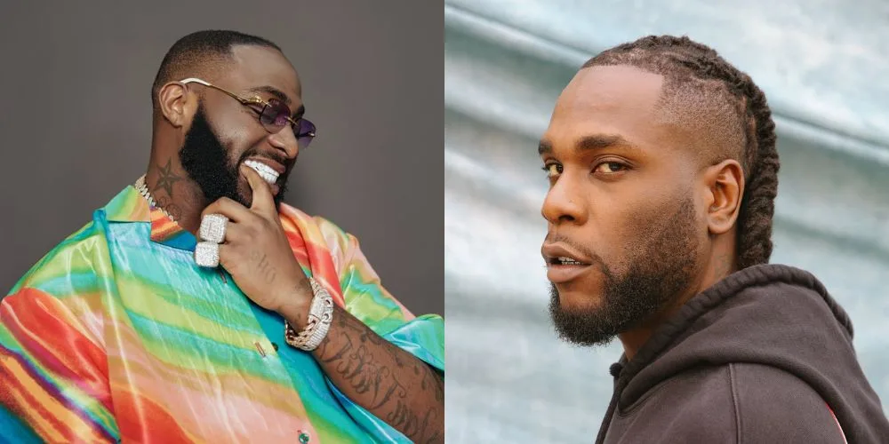 Burna Boy slams Davido After a 30BG Fan Blames Him For Losing The Grammy
