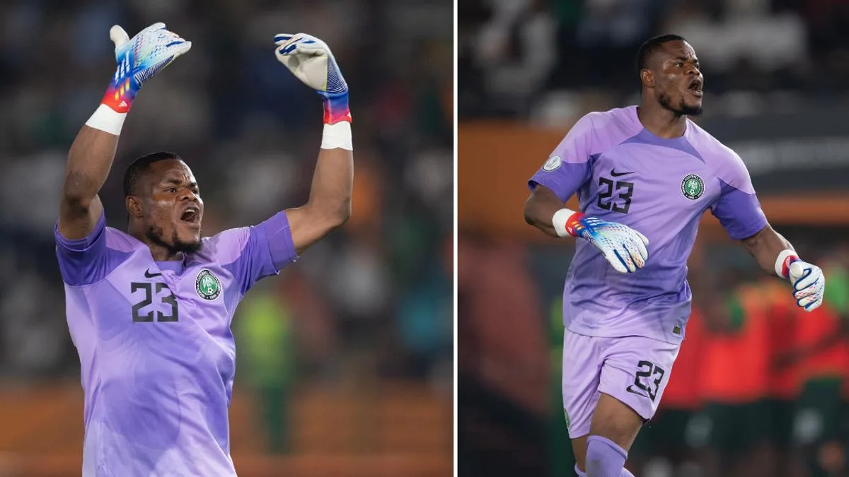 Nigerian Celebrities Console Super Eagles' Goalkeeper Following AFCON Loss