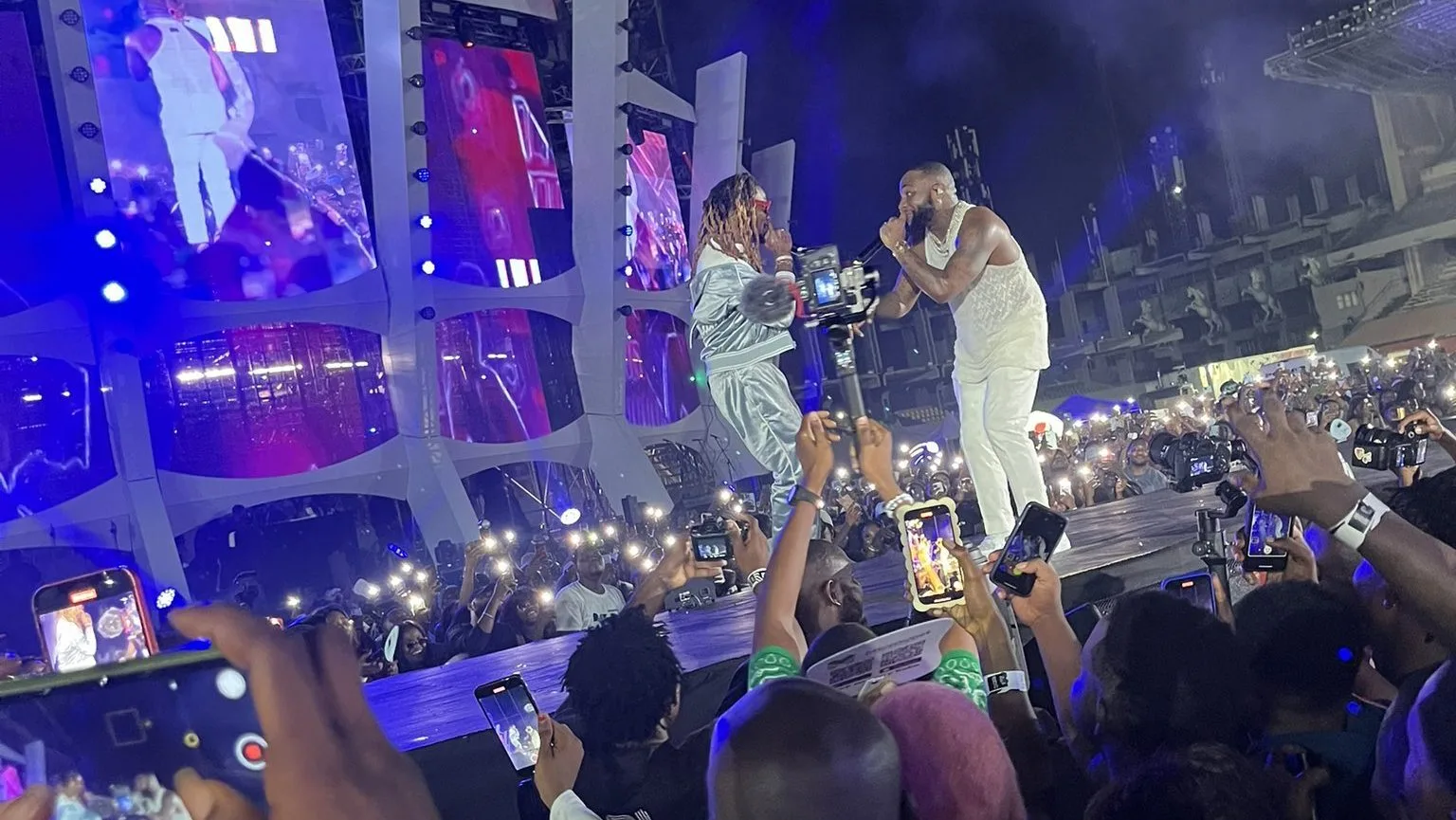 Davido Records Huge Feat,Thrilled Fans With Electrifying Performance in Paris