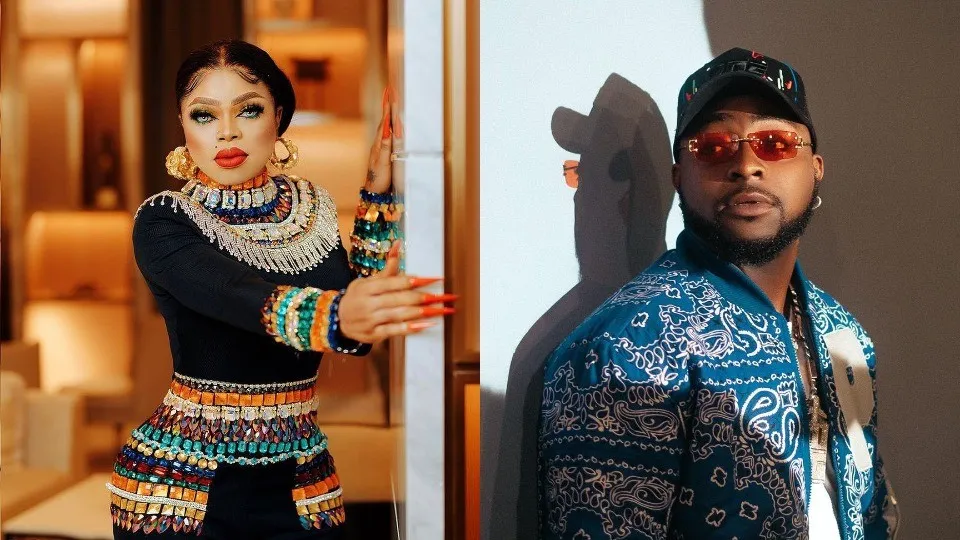  "I'm Super Proud of You” – Bobrisky Consoles Davido Following Grammy Loss