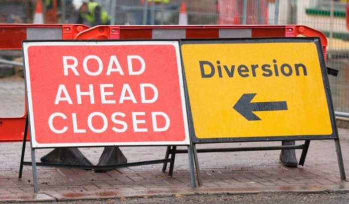 Road Diversion