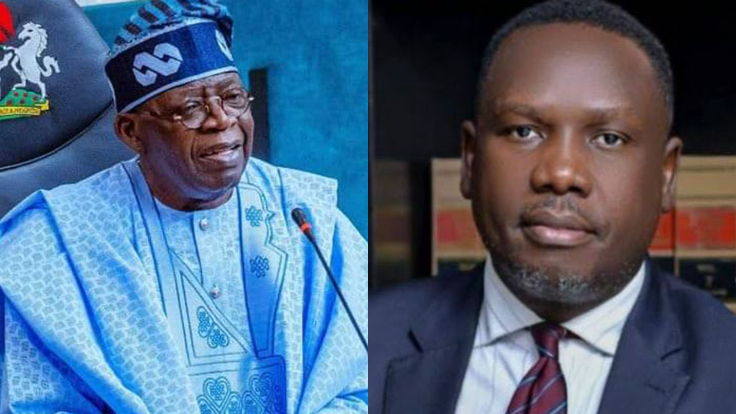 President Tinubu and David Bwala