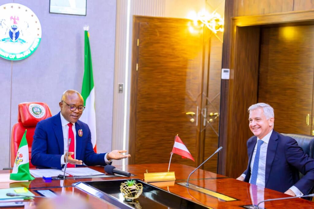 Governor Peter Mbah and Austrian Firm