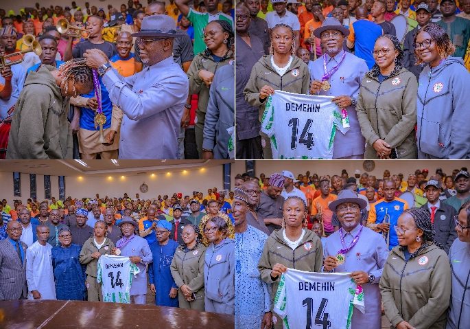 Ondo State Governor Lucky Aiyedatiwa Gifts Tosin Demehin ₦30 Million, House for WAFCON Victory